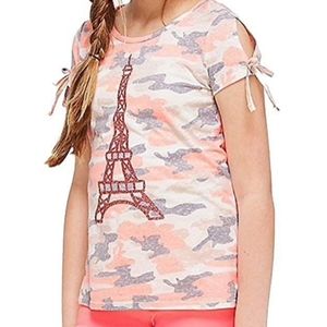 Justice Camo with Eiffel  Tower graphic